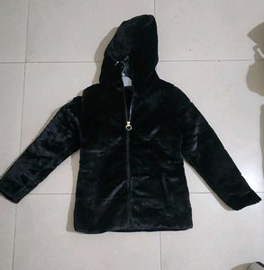 Chemistry Classy  Black Fur Jacket