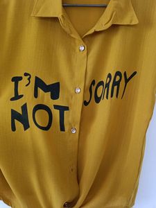 Mustard color Top