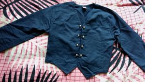 Navy Blue coat for jeans or T-shirt