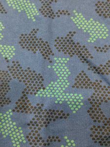 Blue Patterned Sweatshirt