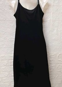 Black Spaghetti Dress
