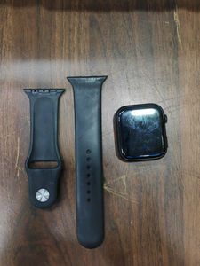 Smart Watch Series 7 Series 7 Smart Watch with Bluetooth Calling, Extra Straps, Heart Rate Monitor,Fitness Tracker, Multiple Faces 50+, Full Touch Display (Pitch Black) for Men and Women & IP67