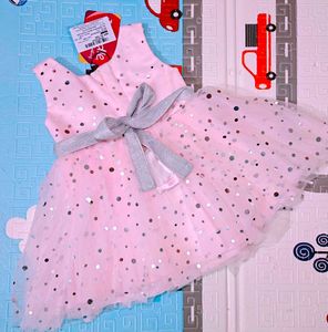 Branded Sparkly Pink Party Dress Perfect Gift