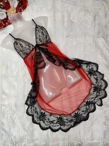 🌹Red & Black Lace Lingerie🌹