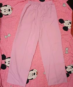 Classy Solid Flare Top With Pocket Palazzo set