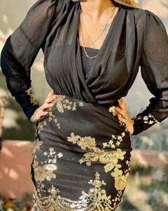 Party Wear sequin Bodycon Midi Dress