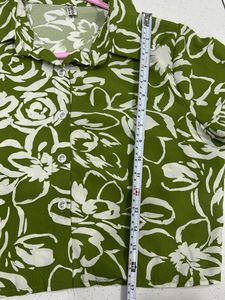 Green Floral Top  &amp; Bottom Set New 🆕