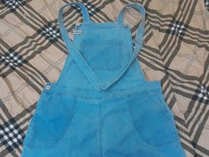 denim pinafore dress 🪼