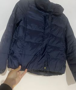 Navy Puffer Jacket