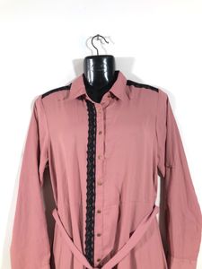 (Kasaually)Peach Casual Dress(Women’s)