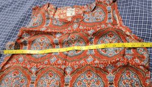 Boho Print Sleeveless Top