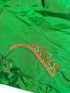 Heavy Bridal Aari Or Maggam Work Blouse Piece