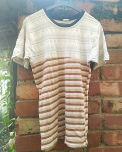 Striped Crew Neck Tee
