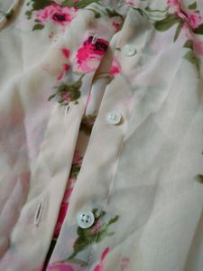 Georgette Floral Shirt