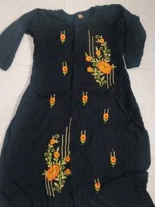 Elegant Embroidered Kurta