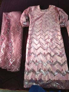 Heavy Material Net Kurta Set❤️