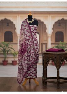 Floral Print suit salwar with Dupatta