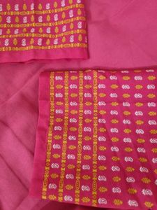 Pink Printed Kurta