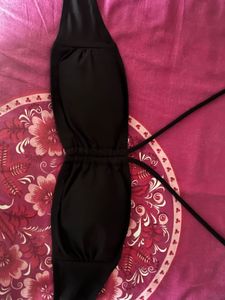 Black Bandeau Bikini Top