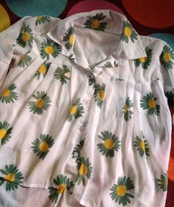 Daisy Print Blouse