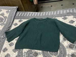 Boxy Korean Top With Box Sleeve