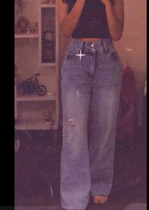 Ripped Light Wash Jeans
