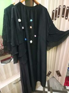 Elegant Black Burkha