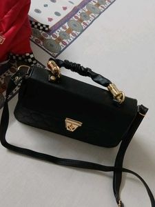 Black SLING BAG