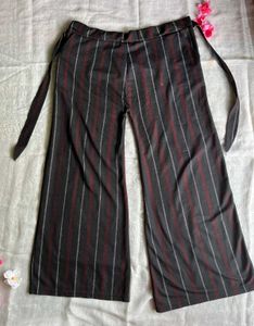 Striped Wide Leg Pants