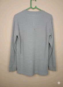 Men&#39;s Gray Long Sleeve Shirt