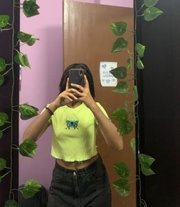 Butterfly Crop Top