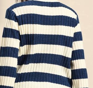 Striped Knit Cardigan