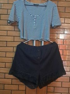 Like New Pure Cotton  Top N Short  In Imported Fa