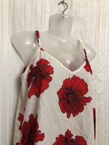 Dotti Red Flower Printed Top