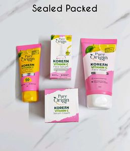 Pure origin vitamic c korean skincare kit
