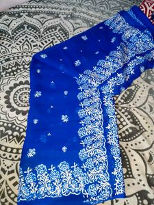 💐Blue Saree💐