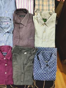 Urgent Sell Men 16 Branded Shirts Combo #1
