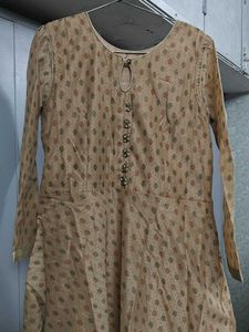 Sober One Piece With Huge Flair (Without Dupatta)