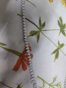 Elegant Silver hip chain