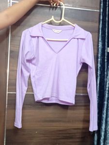 Lavender Full Sleeve Top
