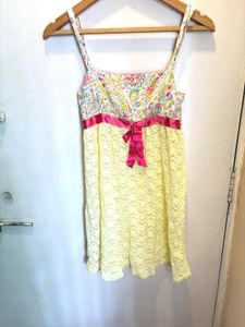 Floral Lace Cami Top/Dress