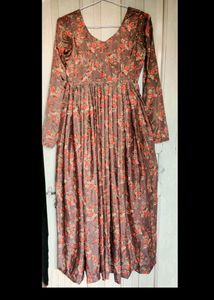 SILK Anarkali Dress