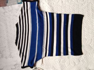 Striped Knit Top