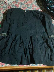 Nevy Blue Crop Top
