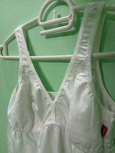 White Camisole With Bra