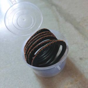 Lac Bangles with Stone Detail