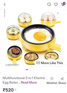 Electric Egg Boiler And Omelette Maker