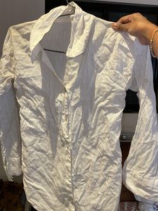 Striped Button-Down Shirt