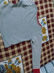 Full Hand T Shirt For 7 To 8 Years Girls