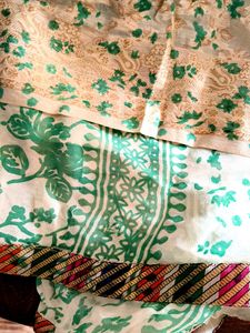 Pure Tussar Georgette Khadfi Weave3 Piece
